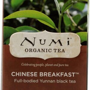 Numi Organic Yunnan Black Tea Chinese Breakfast™ -- 18 Tea Bags