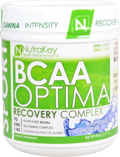 Comprar NutraKey BCAA Optima Blue Raspberry Thunder -- 30 Servings