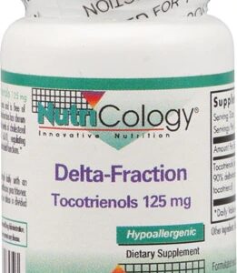 NutriCology Delta-Fraction Tocotrienols -- 125 mg - 30 Softgels