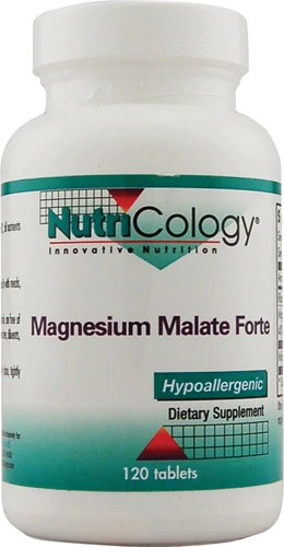 Comprar NutriCology Magnesium Malate Forte -- 120 Tablets