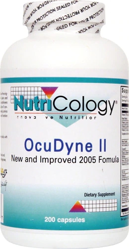 Comprar NutriCology Ocudyne II -- 200 Capsules