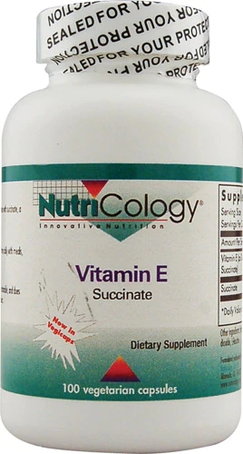 Comprar NutriCology Vitamin E Succinate -- 100 Vegetarian Capsules
