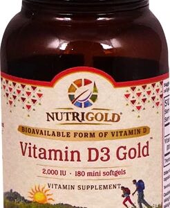 Comprar NutriGold Vitamin D3 Gold™ -- 2000 IU - 60 Vegan Capsules