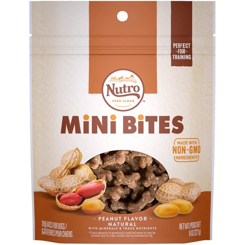 Comprar Nutro Mini Bites Dog Treats Peanut Flavor -- 8 oz