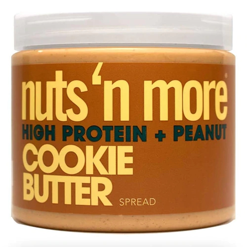 Nuts N More High Protein Peanut Spread Cookie Butter -- 16 oz