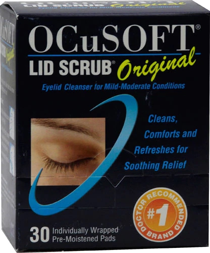 Comprar OCuSoft Lid Scrub® Original Eyelid Cleanser -- 30 Individually Wrapped Pre-Moistened Pads