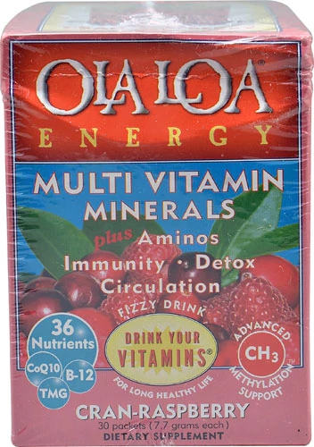 Comprar Ola Loa Energy Cran-Raspberry -- 30 Packets
