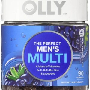 Olly The Perfect Men's Multi Blackberry Blitz -- 90 Gummies
