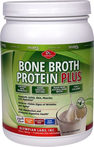 Comprar Olympian Labs Bone Broth Protein Plus Vanilla -- 17 Servings