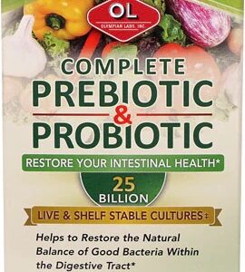Olympian Labs Complete Prebiotic & Probiotic -- 25 billion - 30 Vegetarian Capsules