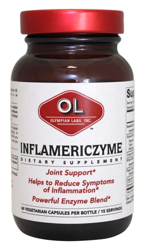 Olympian Labs InflamericZyme -- 60 Vegetarian Capsules