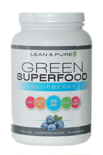 Comprar Olympian Labs Lean & Pure™ Green Superfood Blueberry -- 50 Servings