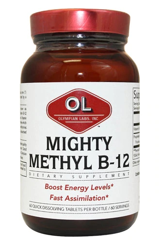 Comprar Olympian Labs Vitamin B-12 Methylcobablamin Fruit Punch -- 60 Chewable Tablets