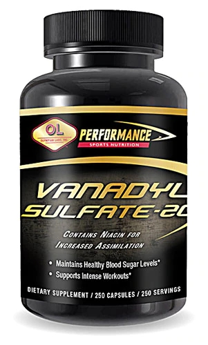 Comprar Olympian Labs Vanadyl Sulfate -- 20 mg - 250 Capsules