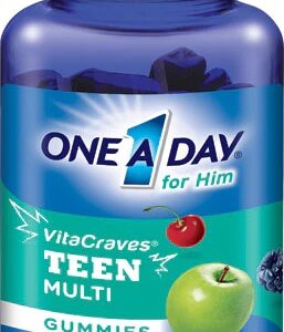 One-A-Day For Him VitaCraves® Teen Multi Gummies Multivitamin/Mineral Supplement -- 60 Gummies