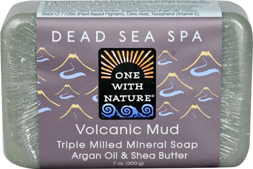 Comprar One With Nature Dead Sea Spa Mineral Soap Volcanic Mud -- 7 oz