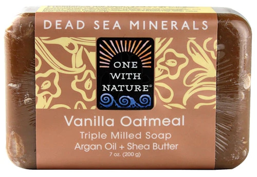Comprar One With Nature Dead Sea Spa Triple Milled Mineral Soap Vanilla Oatmeal -- 7 oz