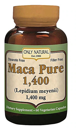 Comprar Only Natural Maca Pure 1,400 -- 1400 mg - 60 Vegetarian Capsules