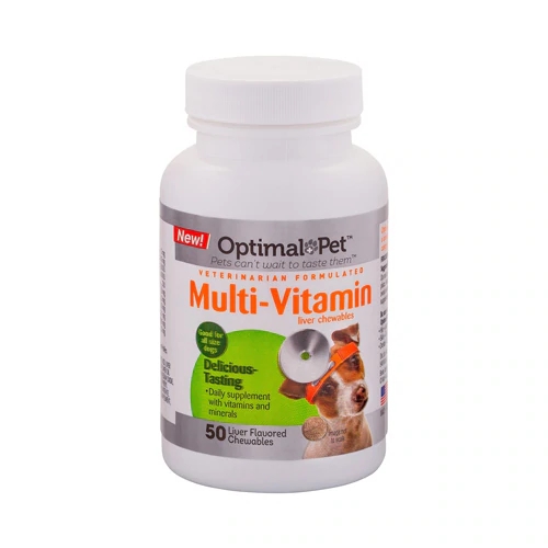 Comprar Optimal Pet Multivitamin Liver Chewables -- 50 Chewables