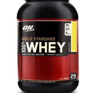 Optimum Nutrition Gold Standard 100% Whey Banana Cream -- 2 lbs