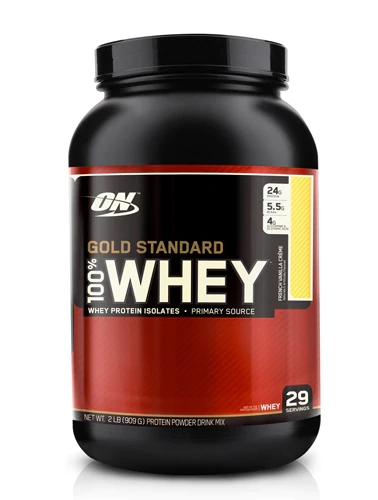 Optimum Nutrition Gold Standard 100% Whey French Vanilla Creme -- 2 lbs