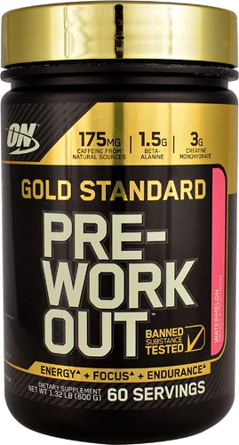 Comprar Optimum Nutrition Gold Standard Pre-Workout™ Watermelon -- 60 Servings
