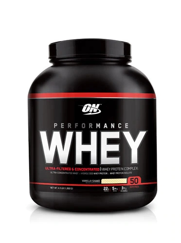 Comprar Optimum Nutrition Performance Whey™ Vanilla Shake -- 4.3 lbs