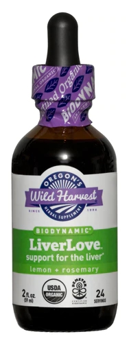 Comprar Oregon's Wild Harvest LiverLove Biodynamic® Herbal Tonic Organic Lemon & Rosemary -- 2 fl oz