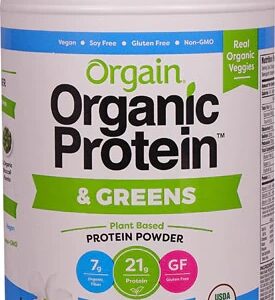 Orgain Organic Protein™ & Greens Plant Based Powder Vanilla Bean -- 1.94 lbs
