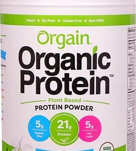Orgain Organic Protein™ Plant Based Powder Vanilla Bean -- 2.03 lbs
