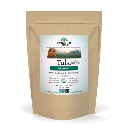 Comprar Organic India Tulsi Holy Basil Loose Leaf Original -- 1 lb