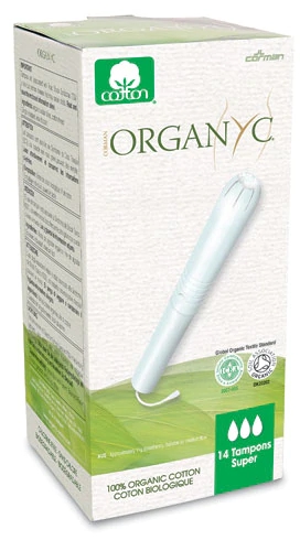 Comprar Organyc Tampons Super Cotton Applicator -- 14 Tampons