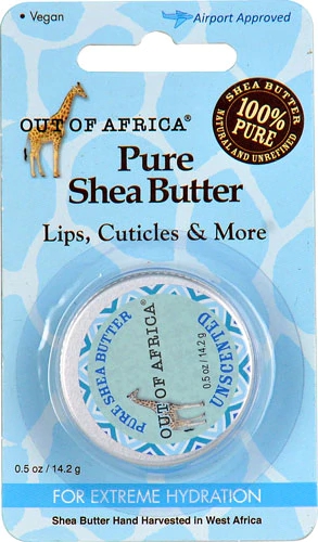 Comprar Out Of Africa Travel Pure Shea Butter for Lips Cuticles and More with Vitamin E For Extreme Hydration Unscented -- 0.5 oz