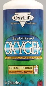 Oxylife Oxygen with Colloidal Silver and Aloe Vera Mountain Berry -- 16 fl oz