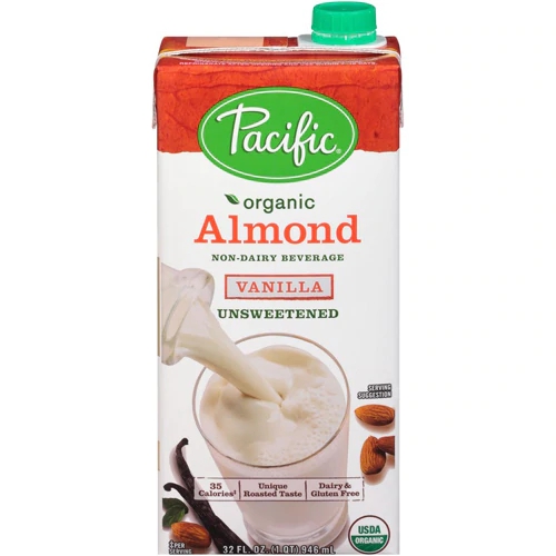 Comprar Pacific Foods Organic Almond Plant-Based Beverage Unsweetened Vanilla -- 32 fl oz