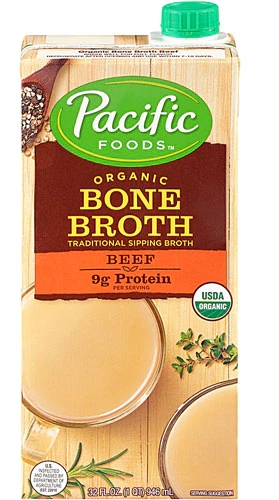 Comprar Pacific Foods Organic Bone Broth Beef -- 32 fl oz