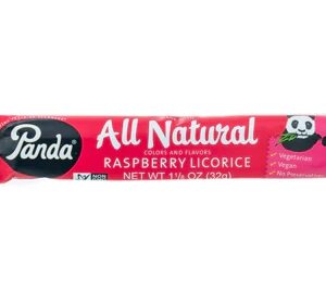 Panda All Natural Licorice Bar Raspberry -- 1.125 oz