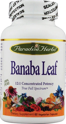 Comprar Paradise Herbs Banaba Leaf -- 60 Vegetarian Capsules