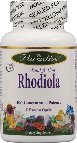Comprar Paradise Herbs Dual Action Rhodiola -- 60 Vegetarian Capsules