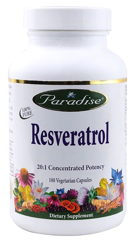 Comprar Paradise Herbs Resveratrol -- 180 Vegetarian Capsules