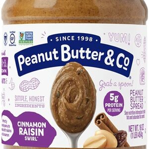 Peanut Butter & Co Cinnamon Raisin Swirl™ Peanut Butter -- 16 oz