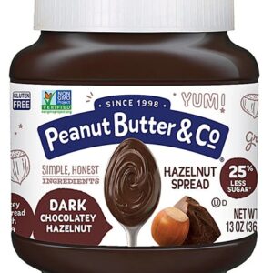 Peanut Butter & Co Hazelnut Spread Gluten Free Dark Chocolatey Hazelnut -- 13 oz