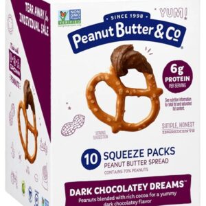 Peanut Butter & Co Peanut Butter Squeeze Packs Dark Chocolate Dreams® -- 10 Packs