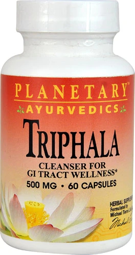 Planetary Herbals Ayurvedics® Triphala -- 500 mg - 60 Capsules