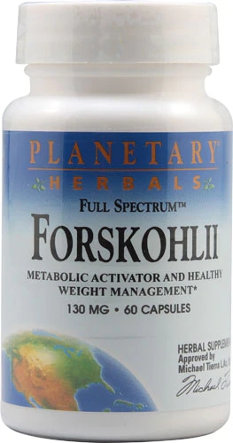 Comprar Planetary Herbals Forskohlii -- 130 mg - 60 Capsules