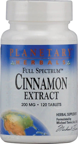 Comprar Planetary Herbals Full Spectrum™ Cinnamon Extract -- 200 mg - 120 Tablets