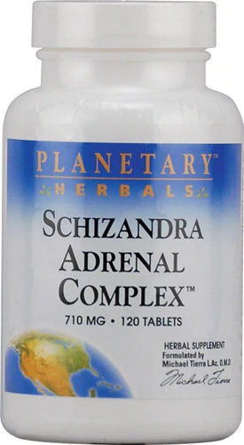 Comprar Planetary Herbals Schizandra Adrenal Complex -- 710 mg - 120 Tablets