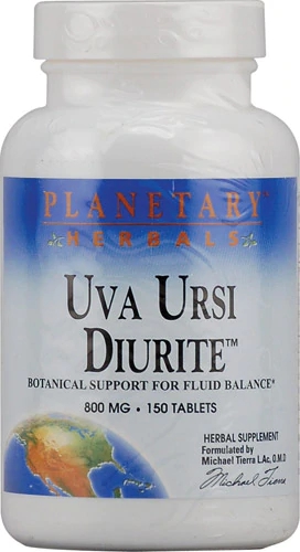 Comprar Planetary Herbals Uva Ursi Diurite -- 800 mg - 150 Tablets