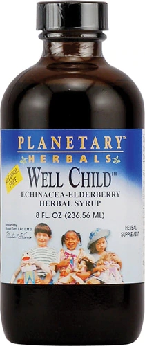 Comprar Planetary Herbals Well Child Echinacea-Elderberry Herbal Syrup -- 8 fl oz