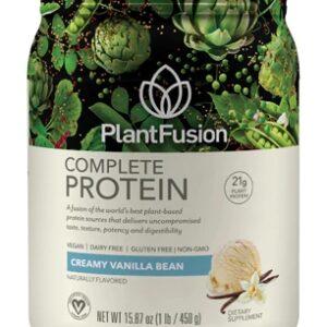 PlantFusion Complete Plant Protein Vanilla Bean -- 1 lb